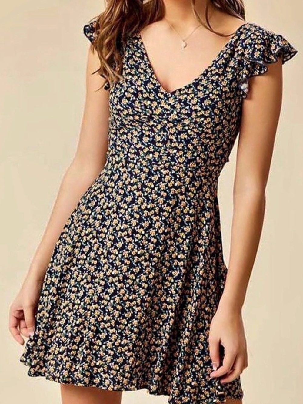 Altar’d State Mini Floral Dress Size Medium